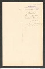 k.k. naturhistorisches Hofmuseum, Intendanzakten 1885-1896 (Hauer), Aktenzahl Z.377/1891, Seite 2